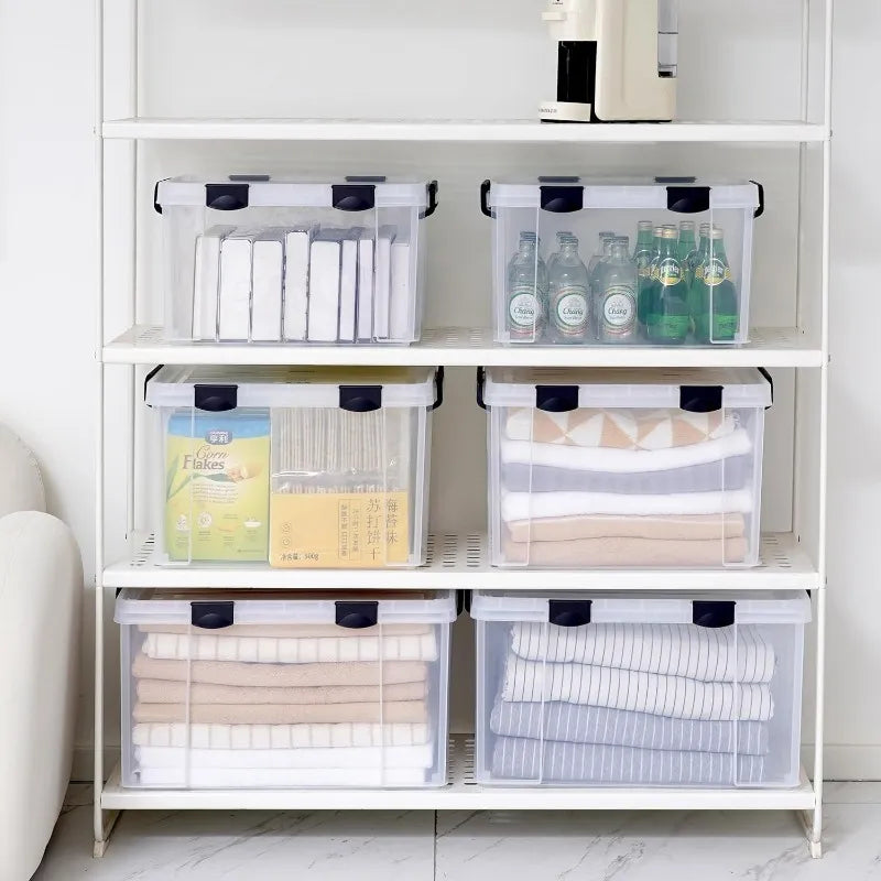 Clear Storage Bins
