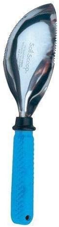 Comfort Grip Soil Scoop - Blue Handle