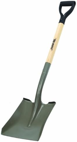 Truper 31176 Tru Built 28-Inch Square Point Shovel, D-Handle