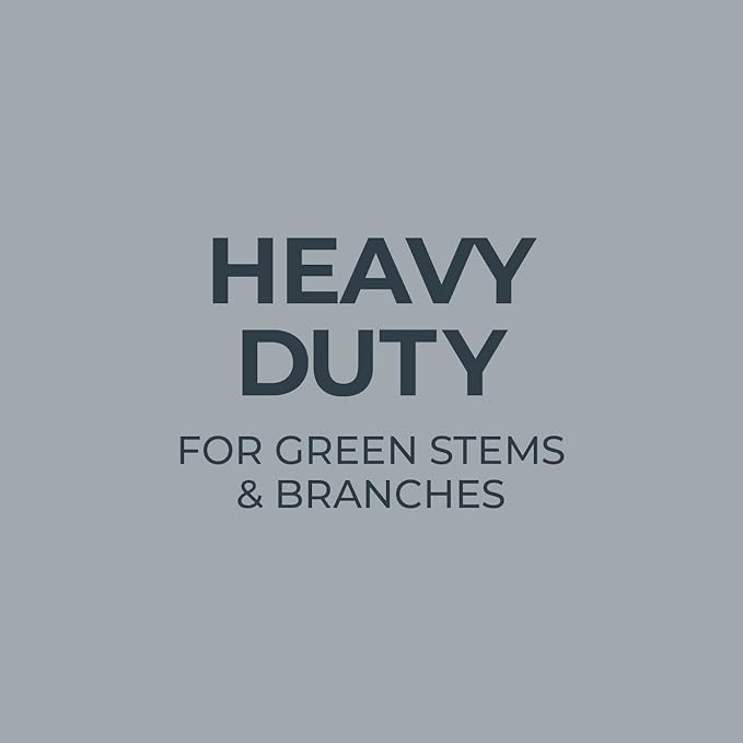 Woodland Tools Heavy Duty Hedge Shears, 25 Inch Manual Hedge Clippers with 10 Inch Lever-Assist Blades and Non Stick Coating, Branch Trimmer for Dense Shrubs and Overgrown Hedges