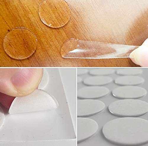 Clear Sticky Tack Adhesive Poster Tacky Putty Removable Round Putty Double-Sided Round No Traces Adhesive Sticke for Festival Decoration(350)