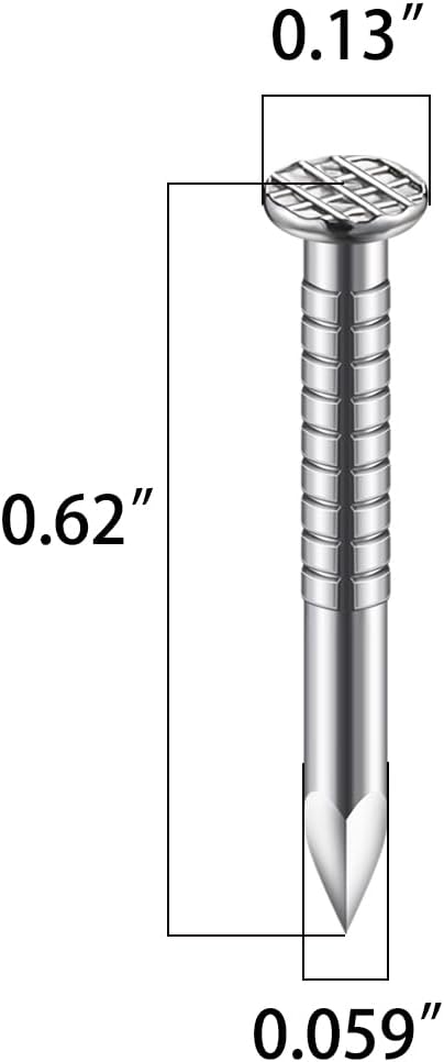 (880 pcs)5/8 inch Stainless Steel 304 Nails, Hanging Nails, Wall Nails, Dowels, Long Nails