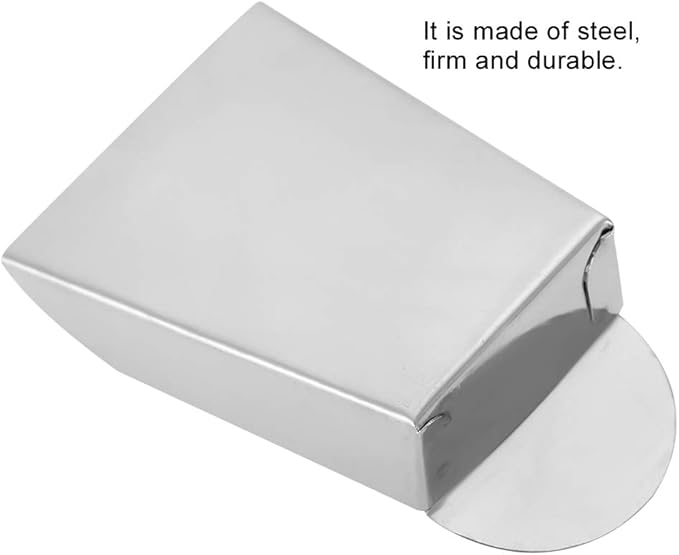 Semme Mini Jewelry Shovel, Flat Shovel, Silver, Stainless Steel, 7.5 * 6 * 2cm / 2.95 * 2.36 * 0.79inch, 15g