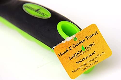 Garden Guru Super Strong Titanium Garden Trowel Hand Shovel - Rust Resistant - Ergonomic Handle - Perfect Tool for Gardening, Weeding, Transplanting and Digging in Garden Beds (2 Pack)