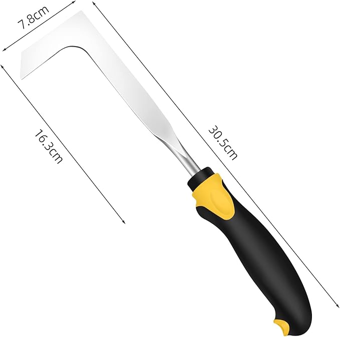 SWANSOFT Crack Weeder, Paver Weed Removal Tool, Crevice Weeding Tool for Sidewalk, Driveway and Garden