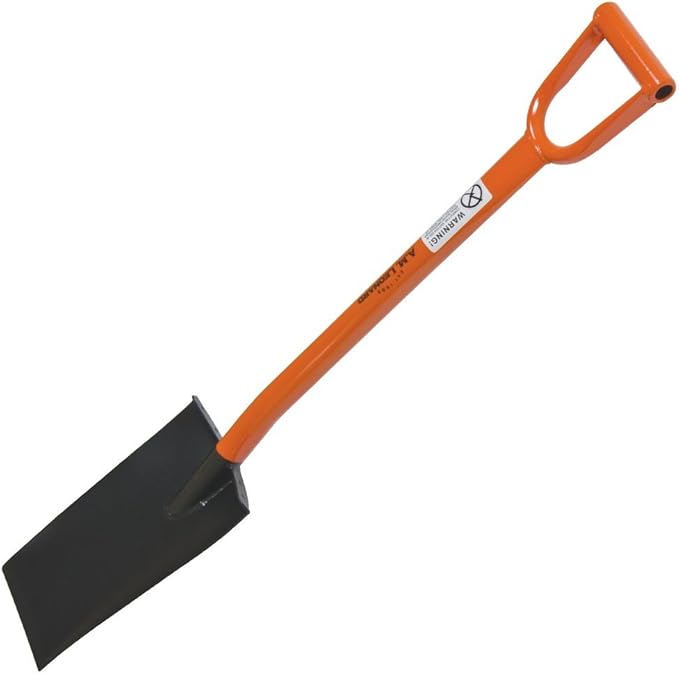 A.M. Leonard All Steel Nursery Spade with D-Grip Handle - 13 Inch Blade