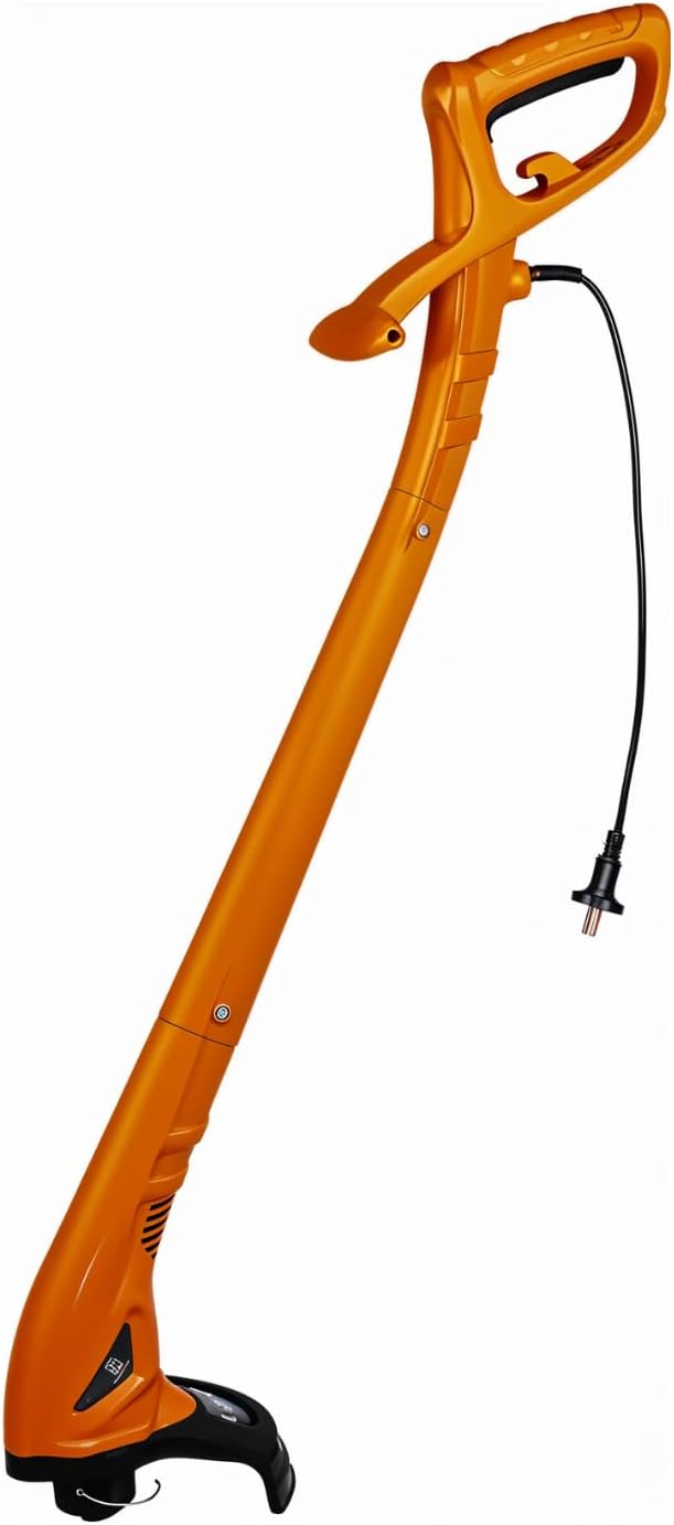 Living + Electric Grass Cutter Corded with 6M Line, String Trimmer, Electric Weed Wacker, Brush Cutter, Bush Trimmer, 250W, Lightweight, and Efficient