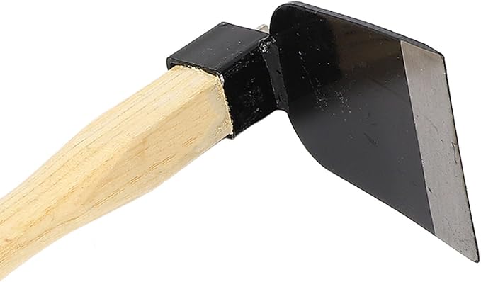 Garden Hoe, Hand Hoe Carbon Steel Hand Hoe Handle Garden Weeding and Cultivating Tool for Home Gardening, Hoes
