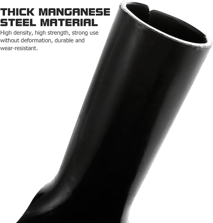 DOITOOL Hand Hoe Head Hoe Garden Tool Heavy Duty Agriculture Farming Head Round Eye Hoes Remove Grass Planting Digging Gardening Tool Weeding Hoe Head for Agriculture