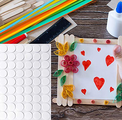 Clear Sticky Tack Adhesive Poster Tacky Putty Removable Round Putty Double-Sided Round No Traces Adhesive Sticke for Festival Decoration(630)