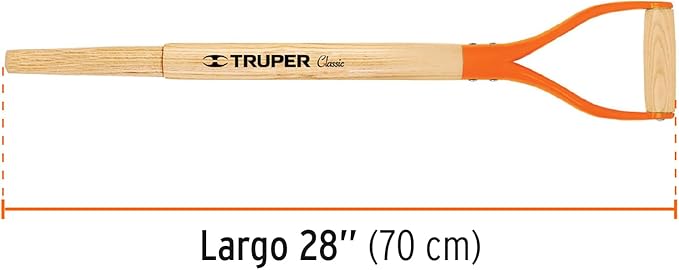 Truper MG-PY Replacement Handles for Long D-Handle Shovels 28" (71cm)