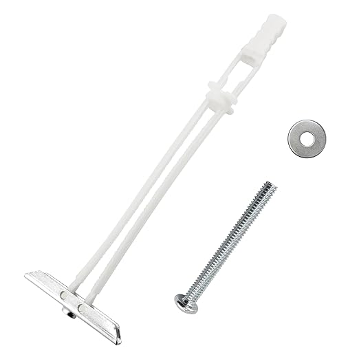 Drywall Anchor with Included Bolts and Washers for 1/4”-20,Toggle Bolt,Heavy Duty Hollow Drywall Anchors for TV Mounting Kit, Hollow-Wall Anchors Screws Kit That Hold 270 Lbs-40PCS