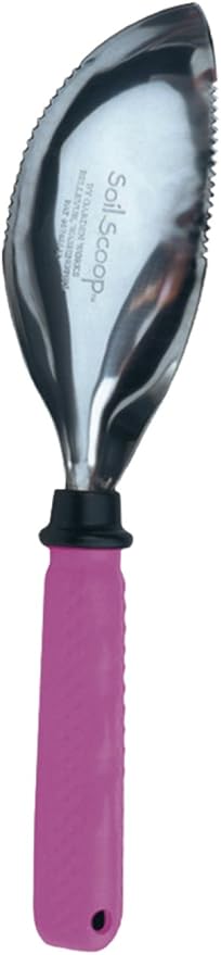 The Original Soil Scoop™ Comfort Grip Pink