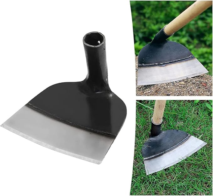 DOITOOL Hand Hoe Head Replacement Hoe Garden Tool Heavy Duty Farm Hoe Gardening Planting Agricultural Tiller Digging Weeding Tool Hoe Head for Agriculture