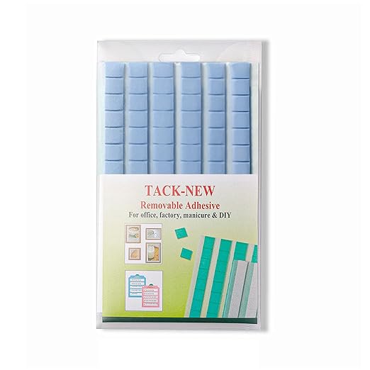 Sticky Mounting Putty for Wall Hanging Removeable Repositionable Adhesive Poster Non Marking Tacky Adhesive for Picture Hanging Crafts(Blue,192)