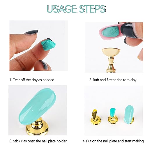 Sticky Mounting Putty for Wall Hanging Removeable Repositionable Adhesive Poster Non Marking Tacky Adhesive for Picture Hanging Crafts(Green,48)