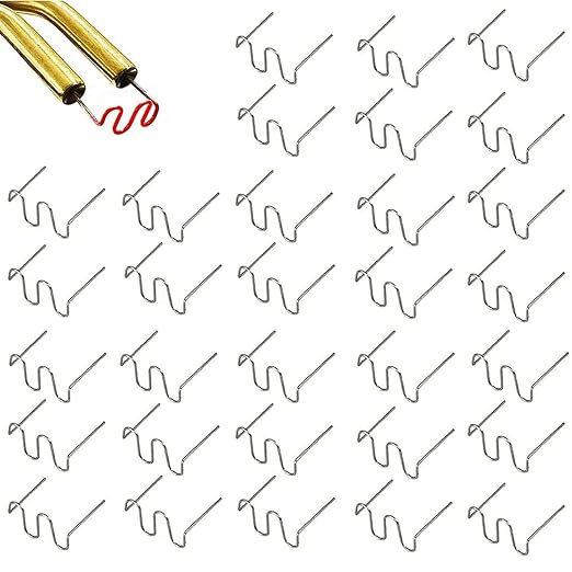 1000PCS Hot Plastic Welder Staples 0.6mm Automotive Plastic Repair Welding Staples for All Cars, 0.6mm Wave Bumper Repair Welding Rod