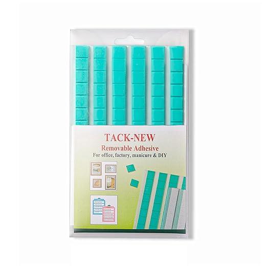Sticky Mounting Putty for Wall Hanging Removeable Repositionable Adhesive Poster Non Marking Tacky Adhesive for Picture Hanging Crafts(Green,96)