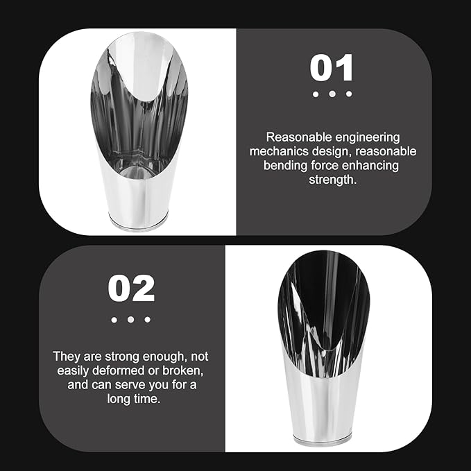 Happyyami 3pcs Bonsai Shovel Stainless Steel Garden Hand Metal Spade Shovel Bucket Spade Potted Planting Potting Cup for Home Gardening Silver