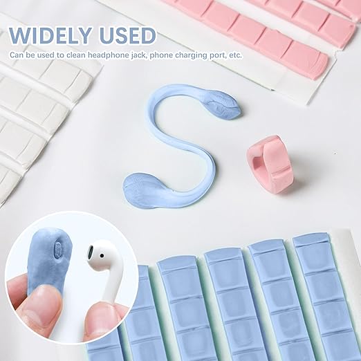 Sticky Mounting Putty for Wall Hanging Removeable Repositionable Adhesive Poster Non Marking Tacky Adhesive for Picture Hanging Crafts(Blue,192)