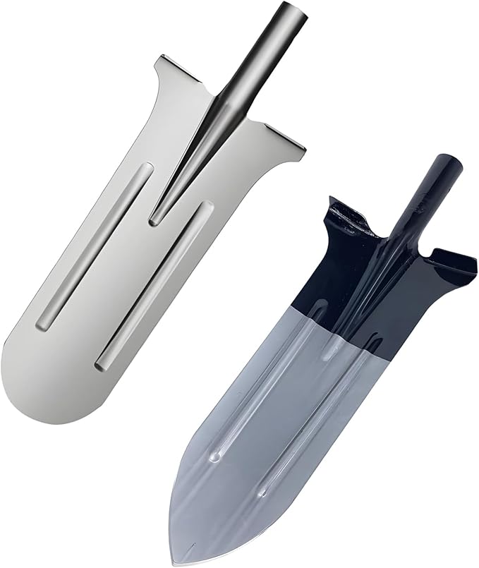Multi-Purpose Shovel, Heavy Duty Gardening Shovel, Garden Shovel for Digging, Heavy Duty Steel Gardening Tool (2 Pcs)