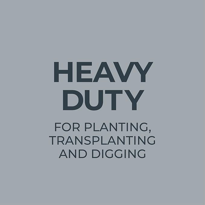 Woodland Tools Heavy Duty Garden Transplanter - Narrow Anodized Aluminum Hand Shovel with Depth Markings and Ergonomic Grip, Planting and Digging Tool for Soil, Flowers, Bulbs, and Raised Beds