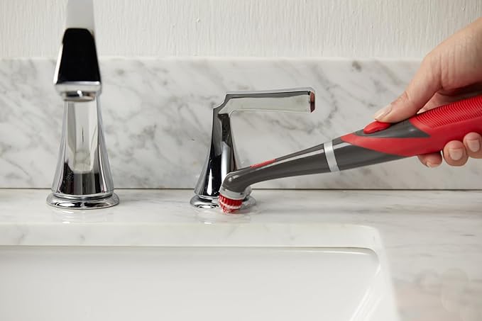 Rubbermaid Reveal Power Scrubber Attachable Grout Head, for Cordless Electric Battery Powered Scrub Brush, Ideal for Bathroom/Tile/Counter/Shower/Tub/Tight Corners & Spaces