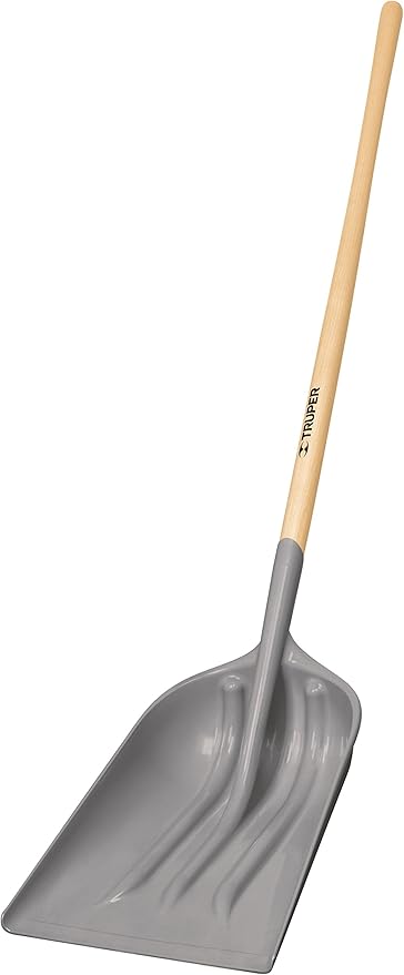 Truper 33051 Tru Tough Abs Scoop #12, Long Handle, 48-Inch