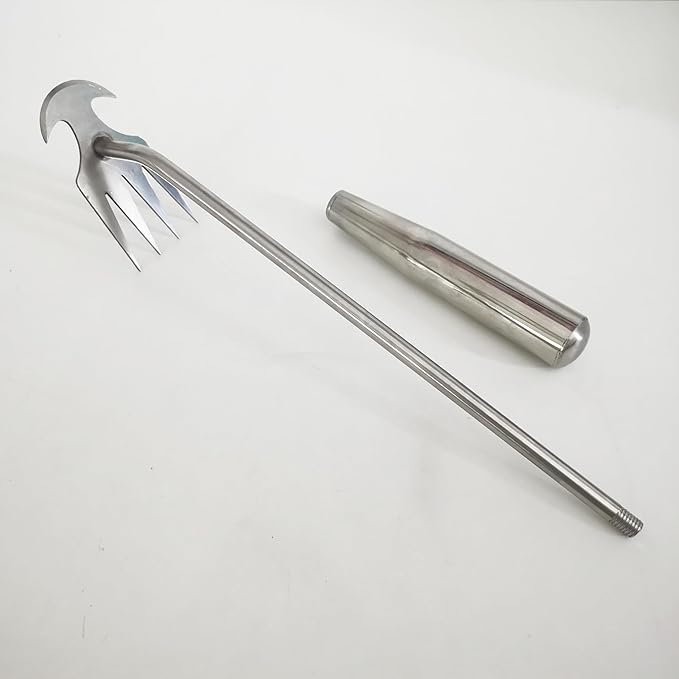 Weed Puller Tool, 3 Pack Stainless Steel Hand Weeder Tool, Multi-Purpose Weed Remover Tool Weeding Tools for Gardening