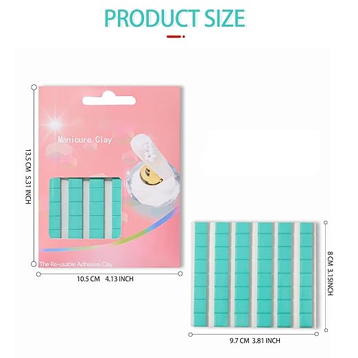 Sticky Mounting Putty for Wall Hanging Removeable Repositionable Adhesive Poster Non Marking Tacky Adhesive for Picture Hanging Crafts(Green,48)