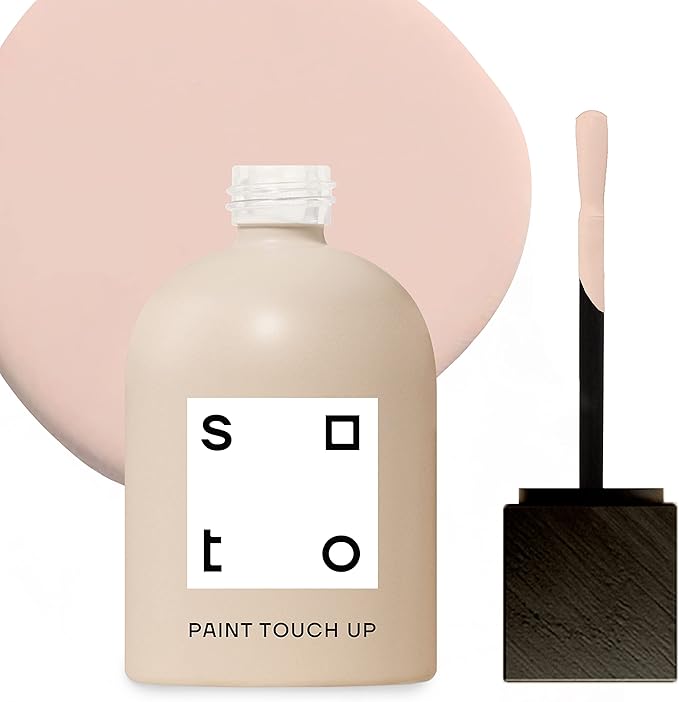 soto Pink Paint Touch Up, Multi-Surface, Matte Finish (No. 30 Palo Rosa) - 1.5 Ounces/45 Milliliters of Scratch Repair for Furniture, Walls, Cabinets, Trim, Doors, Indoor/Outdoor
