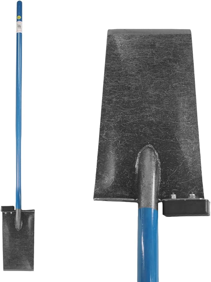 King of Spades 13" Blade Foot Pad & Long Handle for Gardening and Landscaping