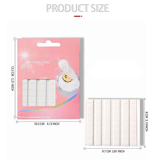 Sticky Mounting Putty for Wall Hanging Removeable Repositionable Adhesive Poster Non Marking Tacky Adhesive for Picture Hanging Crafts(White,48)