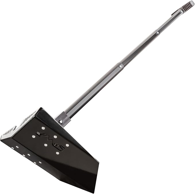 DMOS Delta Shovel - Collapsible Heavy-Duty Steel Folding Shovel for Camping, Overlanding, Survival, Military, Hunting, & Off-Road Use - Blackout - Pro