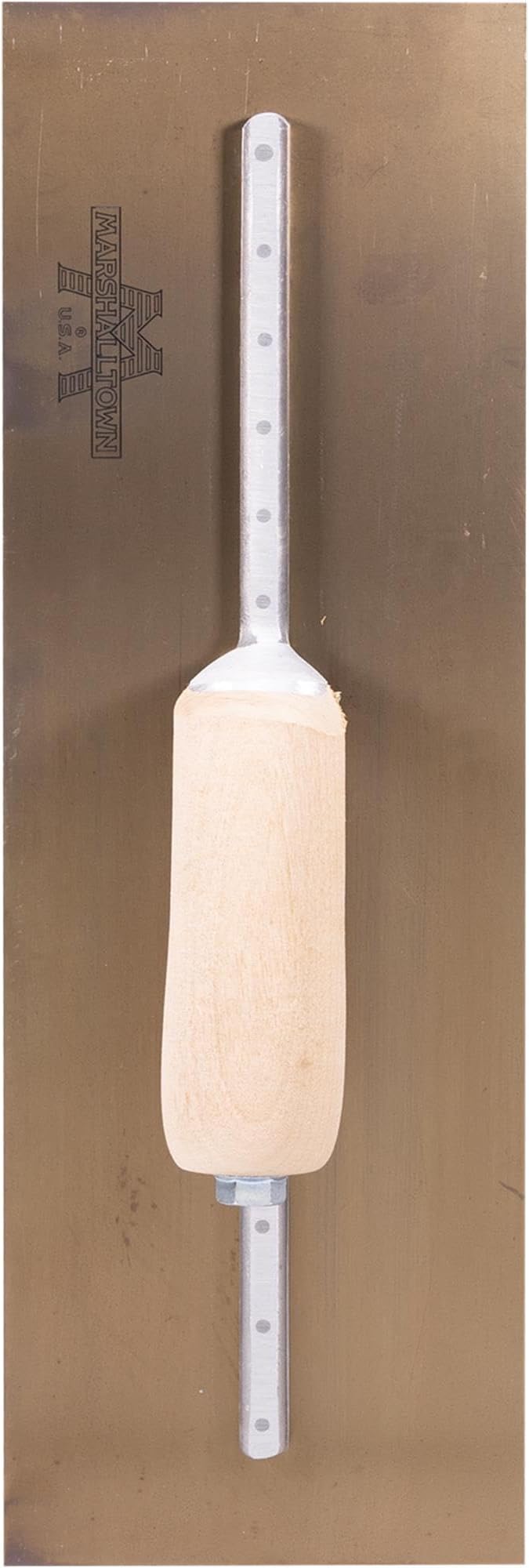 MARSHALLTOWN Curry Style Trowel, 16x5 Inches, Ideal for Plastering and EIFS, Made in the USA, 104CST