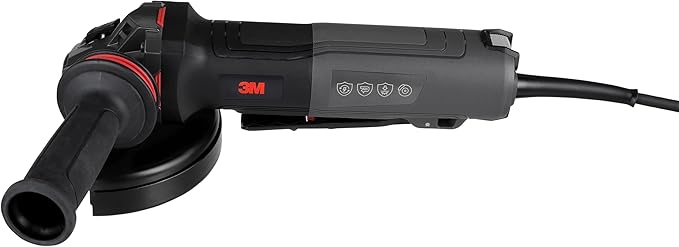 3M Electric Angle Grinder, 11131, VS, 6 in Paddle Switch, 13-Amp, 120V, for Cutting, Grinding, Polishing and Rust Removal,1 EA