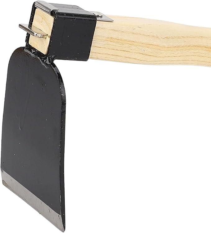 Garden Hoe, Hand Hoe Carbon Steel Hand Hoe Handle Garden Weeding and Cultivating Tool for Home Gardening, Hoes