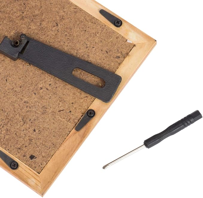 Turn Buttons 136 Black Picture Frame Turn Fasteners with 136 Screws for Hanging Photos by Topoox