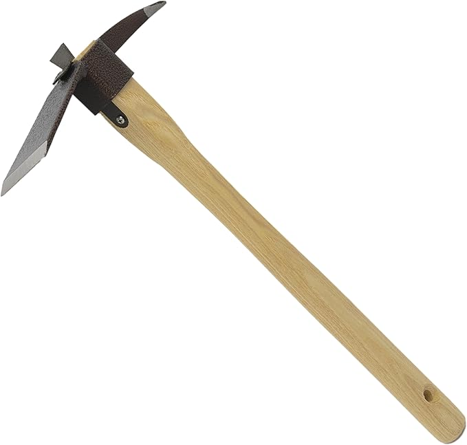 Zenport J6-05 Planting Hoe with 3-Inch Pick, 2.5 Inch Carbon Steel Blades, Beige - 12 Pack