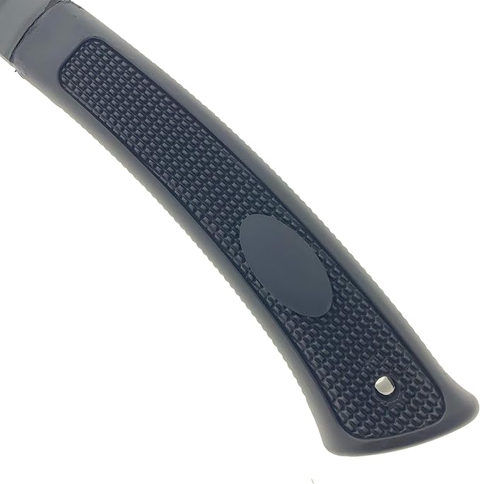 Otakumod 11" Tactical Ranger Axe. Hatchet. Stainless Steel Blade with Hard Cover. for Outdoor Camping - Hiking to Cut Branches, Make Fire. EDC Tasks (Black)