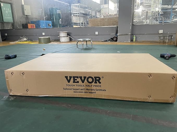 VEVOR Kitchen Utility Cart, 37.5"x19.7"x37.7" 3 Tiers Wire Rolling Cart, 450LBS Capacity Steel Service Cart with Brake Wheels, Storage Trolley with 80mm Basket PP Liner 6 Hooks, Indoor & Outdoor Use