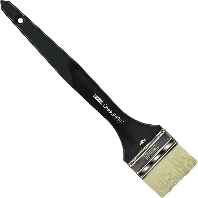 Liquitex Large Scale Broad Flat/Varnish Brush, 3"