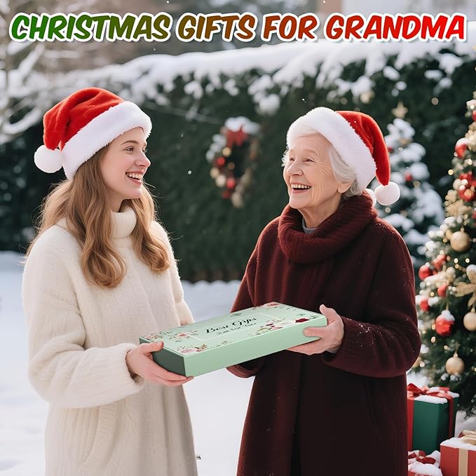 Christmas Stocking Stuffers White Elephant Gifts for Women Adults, Futricy 40th 50th 60th 70th Birthday Gardening Gifts for Mom Grandma Gardener Wife, Garden Tools with Hand Fork Trowel Gloves Apron