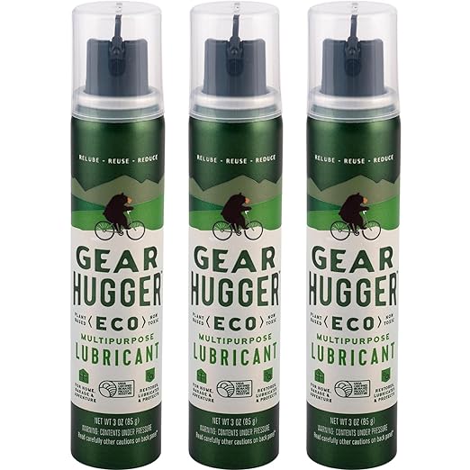 Multipurpose Lubricant - Eco-Friendly (3 oz, Pack of 3), Rust Remover - Garage Door Spray, Door Hinge & Lock Lubricant - Plant-Based, No Petroleum, No PTFE