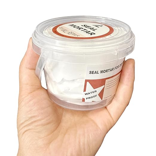 Waterproof Wall Repair Seal Mortar | Sealing Clay for Wall Hole Repair | Repair Air Conditioning Holes Sealing Mud | Holes Filler (230 Grams Equals 8 Standard Packs)