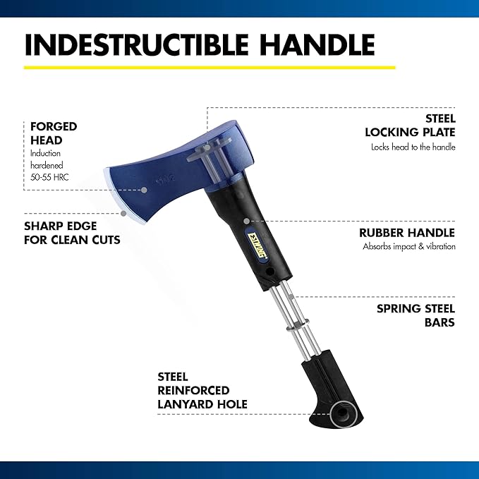 Estwing 1.25lbs Axe, 14" Handle, with Indestructible Handle