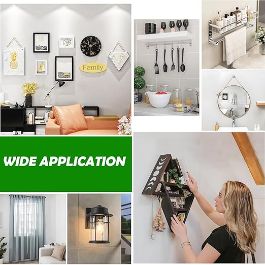 200Pcs Self-Drilling Drywall Anchors, 100Pcs Wall Anchors and 100 Pcs Cross Head Screws, Drywall Anchors and Screw kit, Heavy-Duty Metal Wall Anchors, No Drilling Required, Easy to Use