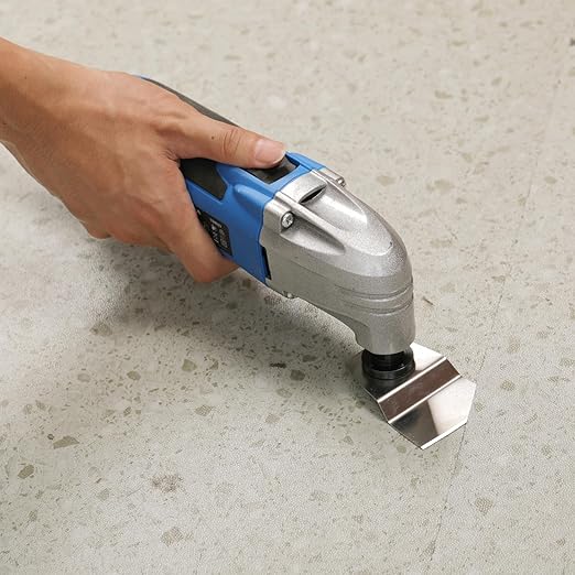 Oscillating Tool, 1.6A Oscillating Multi Tool with with Tool Bag, 3° Oscillation Angle, 12 Piece Accessories Scraping, Grinding, Sanding, Cutting