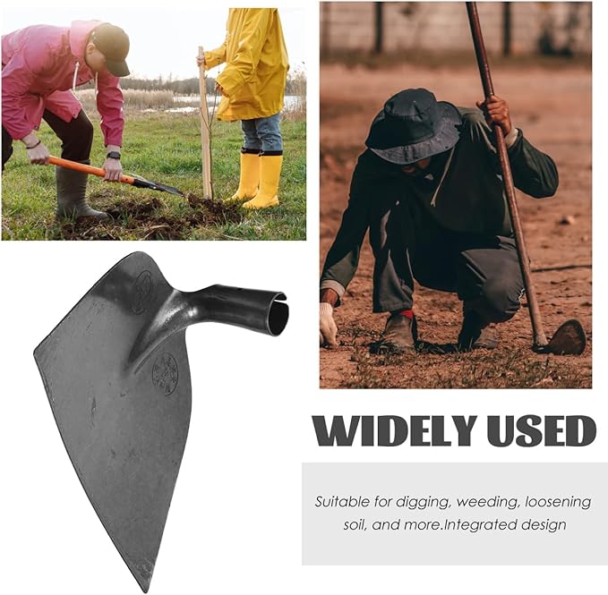 DOITOOL Garden Hoe Head: Hand Hoe Heads Replacement Agriculture Farming Tools Digging Gardening Tools for Agriculture Weeding Planting Loosening