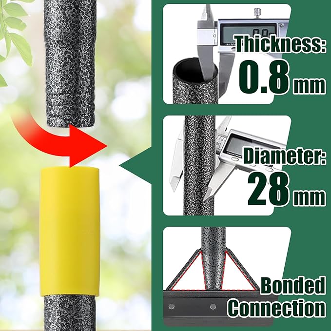 Garden Cleaning Shovel, 76" Adjustable Floor Scraper Long Handle Heavy Duty Tool, Multifunctional Flat Shovel Gardening Tools for Digging, Weeding,Scraping, Ice Remove...